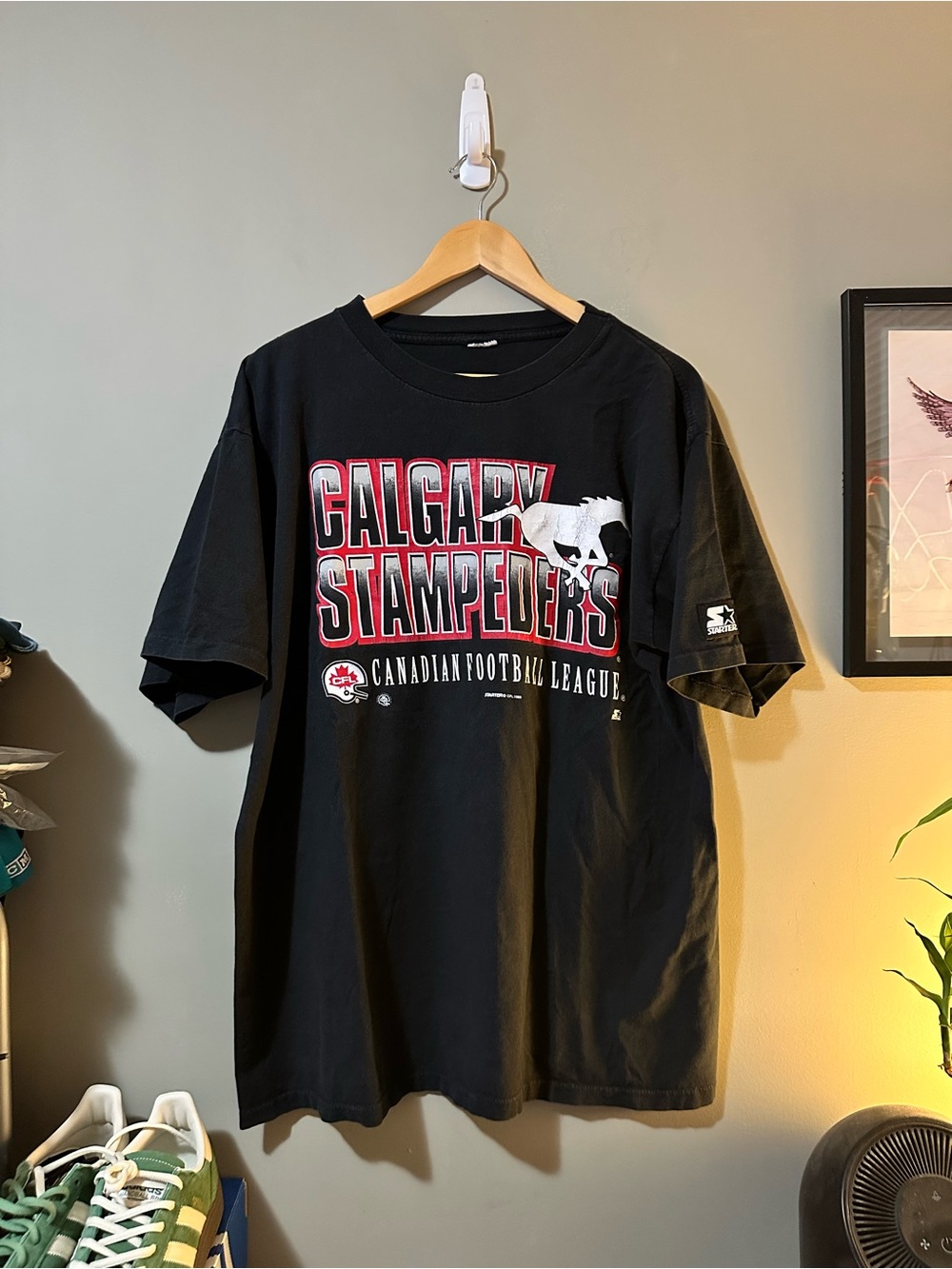 Vintage 1998 STARTER Calgary Stampeders